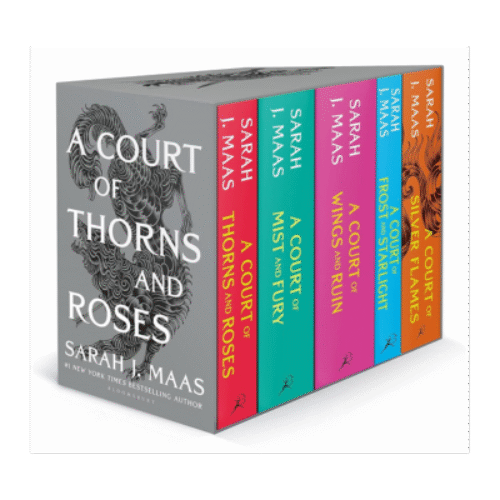 A Court of Thorns and Roses Paperback Box Set (5 books) (A Court of Thorns and Roses, 9) Paperback – November 1, 2022
