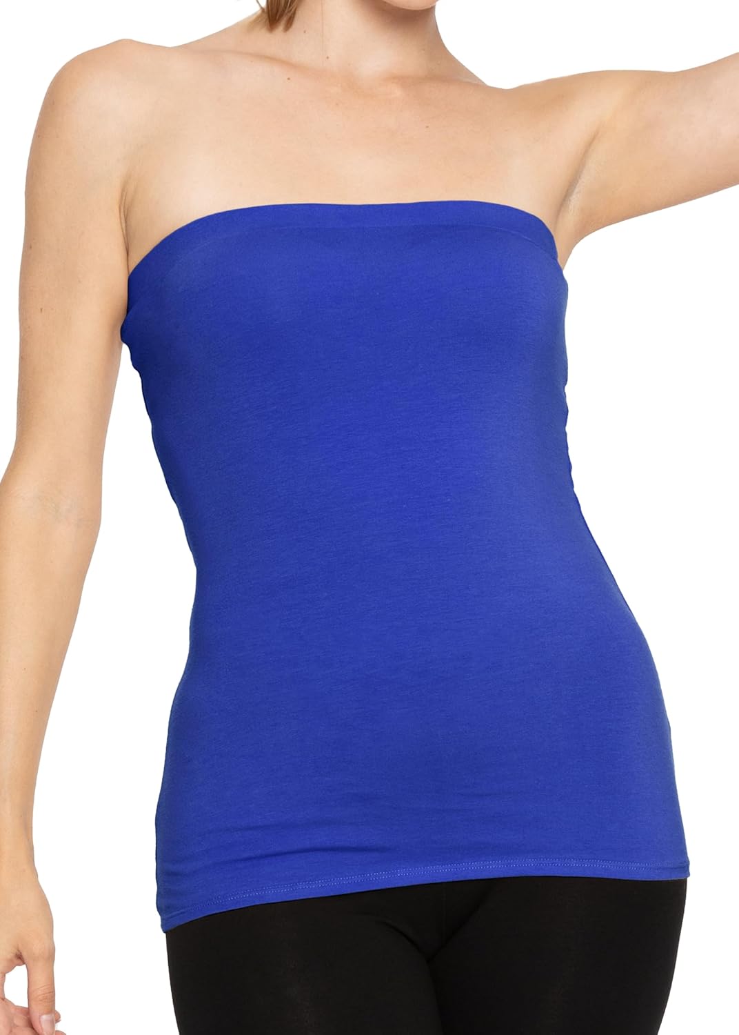 STRETCH IS COMFORT Women's & Plus Mid and Long Length Tube Top | X Small - 5X - Image 2